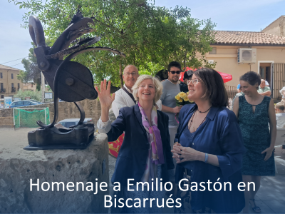 Homenaje a Gastón en Biscarrués