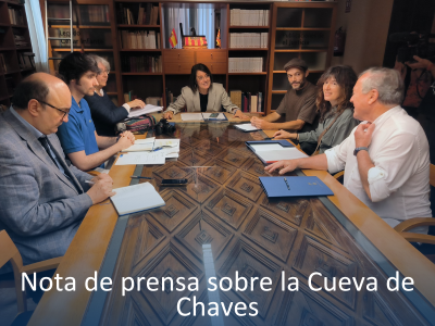 Nota de prensa Cueva de Chaves