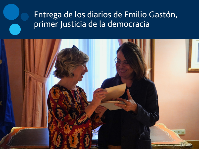 La justicia de Aragón recibe los diarios de Emilio Gastón