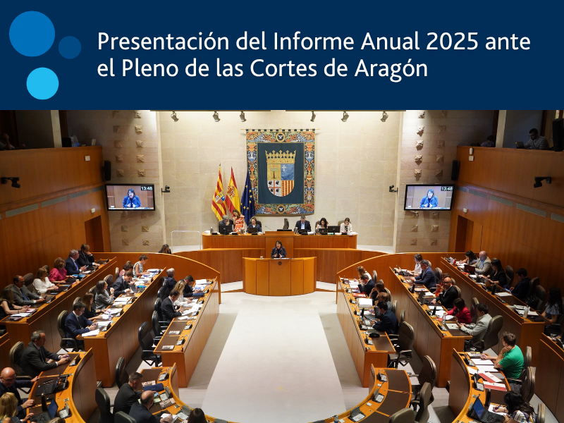 Presentación del Informe Anual 2025 ante las Cortes