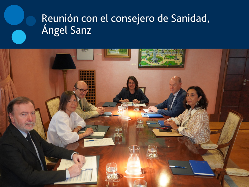 Reunión con el consejero de Sanidad