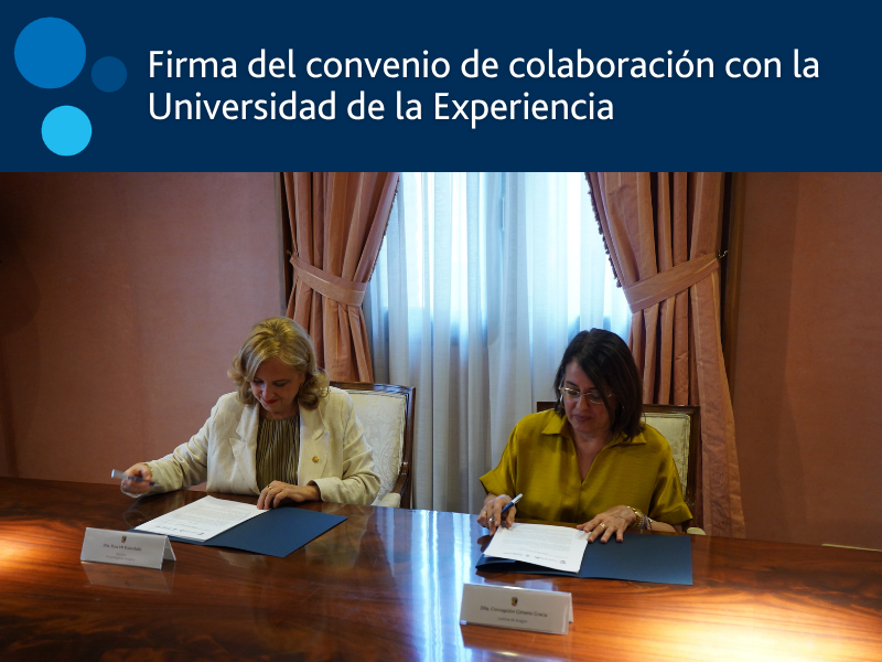 Firma convenio Universidad de la Experiencia