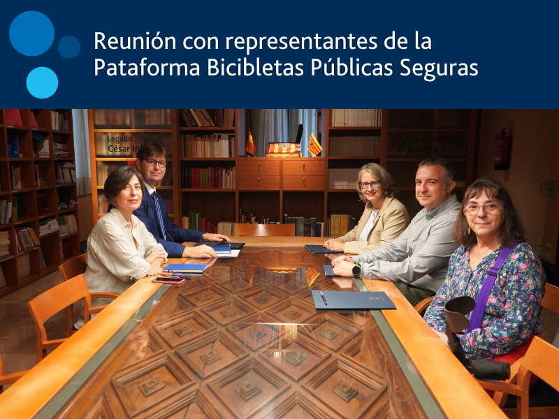 Reunión con la Plataforma Bicicletas Públicas Seguras